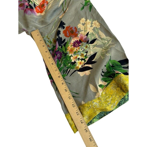 JOHNNY WAS Kimono Rare Reversible Size Small Rayon Viscose Pockets - Picture 8 of 15